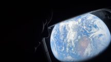 Astronautas da Artemis II observam a Terra | Foto: Divulgação/Nasa