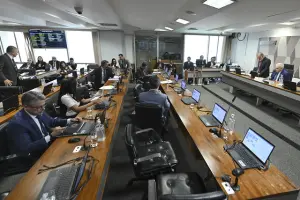 Sessão da CCJ - 8/4/2026 | Foto: Saulo Cruz/Agência Senado