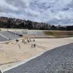 piscinão inaugurado pelo governo de SP (Tarcísio de Freitas), em Franco da Rocha, Região Metropolitana da capital paulista, na terça-feira, 7 de abril de 2026