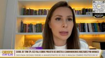 Deputada Carol de Toni explica projeto de anistia a multados por Moraes