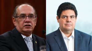 O ministro do STF Gilmar Mendes e o empresário Marcos Molina | Foto: Montagem sobre reprodução redes sociais