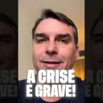 O senador e pré-candidato pelo PL, Flávio Bolsonaro, em vídeo nas redes sociais | Foto: Reprodução/X/@FlavioBolsonaro