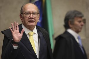 Gilmar Mendes participa da sessão plenária na sede do Supremo Tribunal Federal, em Brasília - 12/3/2026 | Foto: Mateus Bonomi/Agência de Fotografia/Estadão Conteúdo