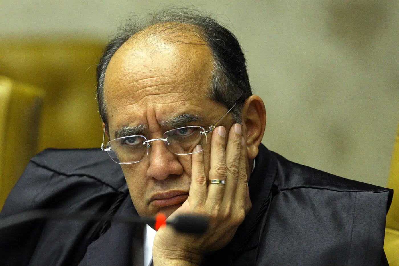 O ministro do STF Gilmar Mendes: carona de empresário | Foto: Reprodução/Redes sociais