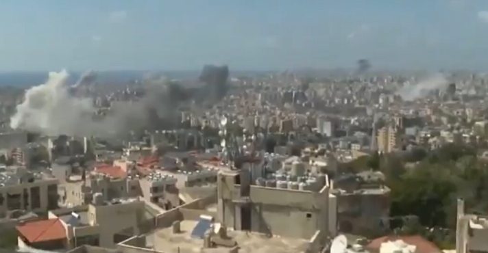 Israel realiza onfensiva contra o libano