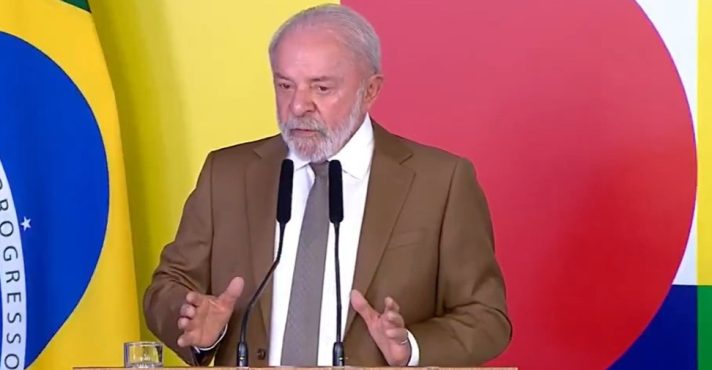 O presidente Lula da Silva: em busca de culpados | Foto: Reprodução/X