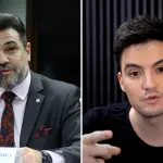 O deputado federal Marcos Feliciano e o influenciador digital Felipe Neto | Foto: Reprodução/Redes sociais