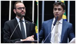 Nos últimos dias, vieram a público divergências entre o deputado federal Nikolas Ferreira (PL-MG) e o senador Jorge Seif (PL-SC) | Foto: Roque de Sá/Agência Senado/Pablo Valadares/Agência Câmara