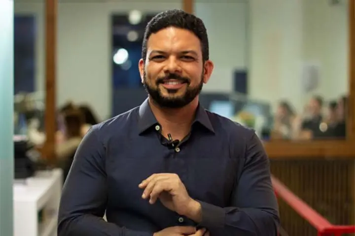 O marqueteiro Sérgio Lima, reforço na pré-campanha de Augusto Cury | Foto: Reprodução/Redes sociais