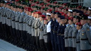 O objetivo da Alemanha é catalogar quem possui condições de lutar caso a guerra estoure | Foto: Bundeswehr/Divulgação