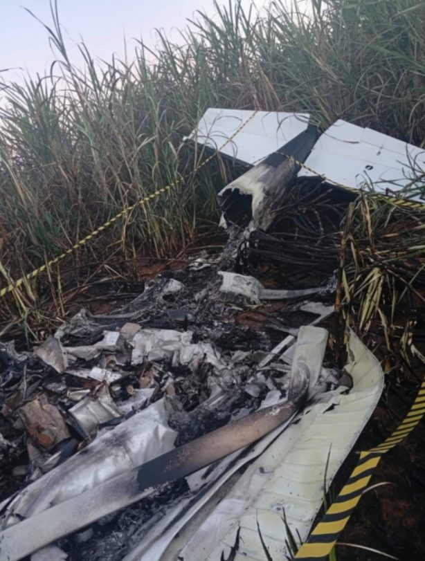 Avião cai em São Paulo | Foto: Reprodução / Redes sociais
