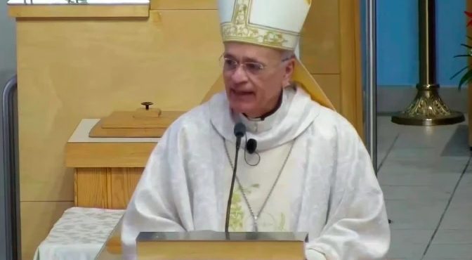 Bispo Silvio Báez Facebook da Paróquia Católica de Santa Ágata
