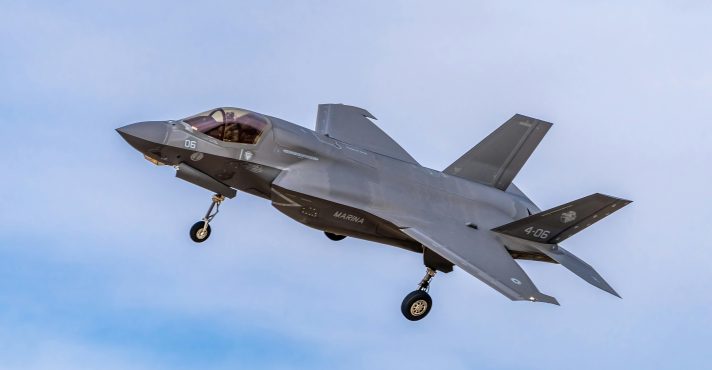 O caça F-35 é uma das aeronaves militares mais avançadas em operação | Foto: Rafael Minguet Delgado/Pexels