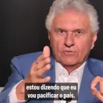 O pré-candidato à Presidência pelo PSD, Ronaldo Caiado | Foto: Reprodução/X/canalmeio