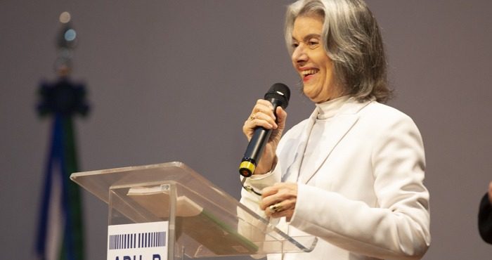 A ministra do STF Cármen Lúcia em evento na Universidade de Brasília | Foto: Raquel Aviani/Secom UnB