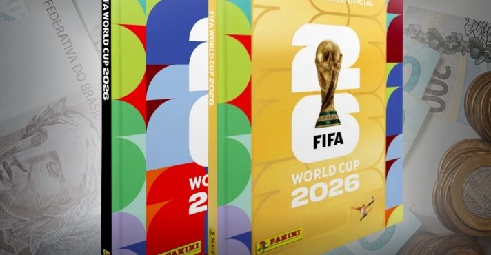 Álbum de figurinhas da Copa do Mundo na versão capa dura | Foto: Reprodução/X