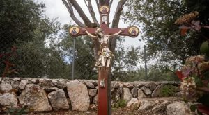 Nova estátua de Jesus oferecida pelas Forças de Defesa de Israel aos moradores de Debel | Foto: Divulgação/IDF