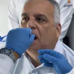 Deputado Alfredo Gaspar durante procedimento na Polícia Científica de Alagoas | Foto: Reprodução/X/AlfredoGaspar