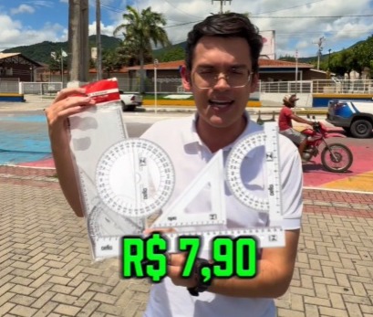 Em vídeo, deputado Carmelo Neto (PL/CE) mostra produtos e preços pagos pela Prefeitura de Itapipoca | Foto: Reprodução/X/@carmelonetobr
