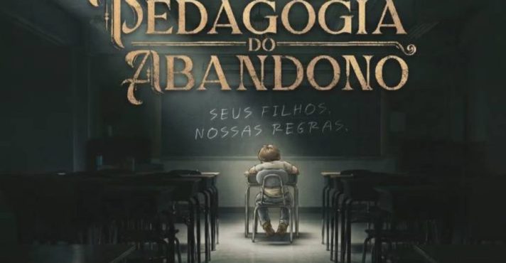 Documentário do Brasil Paralelo sobre educação infantil Cartaz de divulgação do documentário do Brasil Paralelo sobre educação infantil - Reprodução/Brasil Paralelo