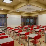 Recém inaugurada Escola Municipal Nair Ribeiro de Almeida, em São Sebastião | Foto: Divulgação/Governo de SP