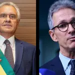 Os governadores Ronaldo Caiado (PSD-GO; esq.) e Romeu Zema (Novo-MG; dir.) já confirmaram interesse em concorrer à Presidência da República na eleição de outubro