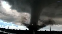 Tornado em Oklahoma, nos EUA