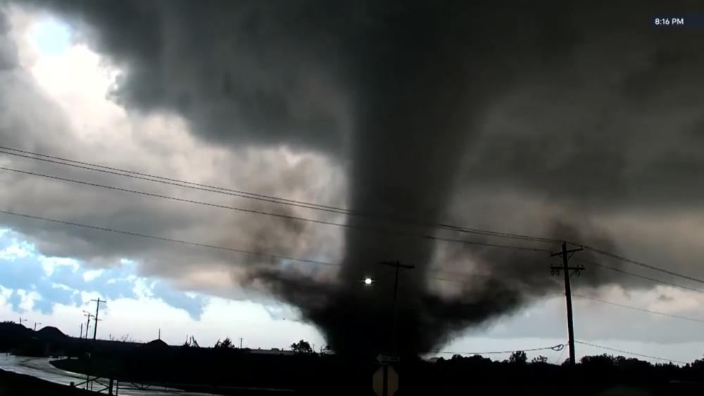 Tornado em Oklahoma, nos EUA