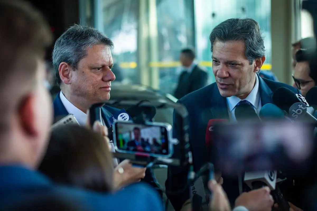 Tarcísio e Haddad