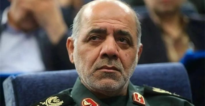 O comandante do Quartel-General Central do Irã, Ali Aliabadi: alerta de novos bloqueios | Foto: Reprodução/X