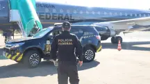 Preso em SP, Vorcaro voltou a Brasília a bordo de um jato da Polícia Federal | Foto: Divulgação/PF