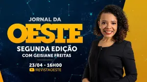 O Jornal da Oeste, Segunda Edição é transmitido de segunda a sexta, das 16h às 17h45 | Foto: Divulgação/Oeste