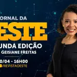 O Jornal da Oeste, Segunda Edição é transmitido de segunda a sexta, das 16h às 17h45 | Foto: Divulgação/Oeste