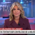 Sandra Felgueiras é âncora do Jornal Nacional do país | Foto: Reprodução/TVI