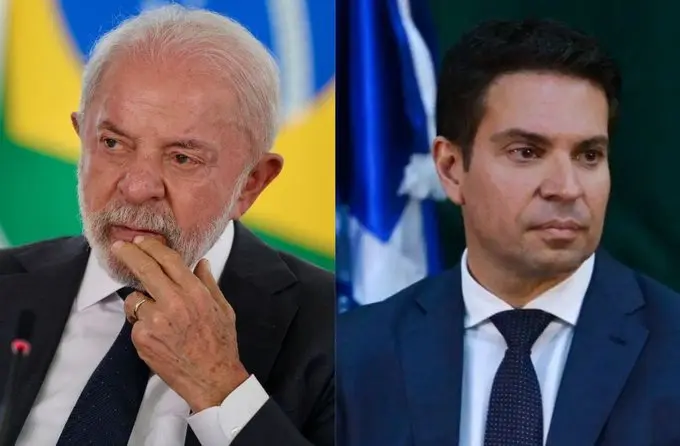 O presidente Lula da Silva e o ex-deputado federal Alexandre Ramagem | Foto: Reprodução/Redes sociais
