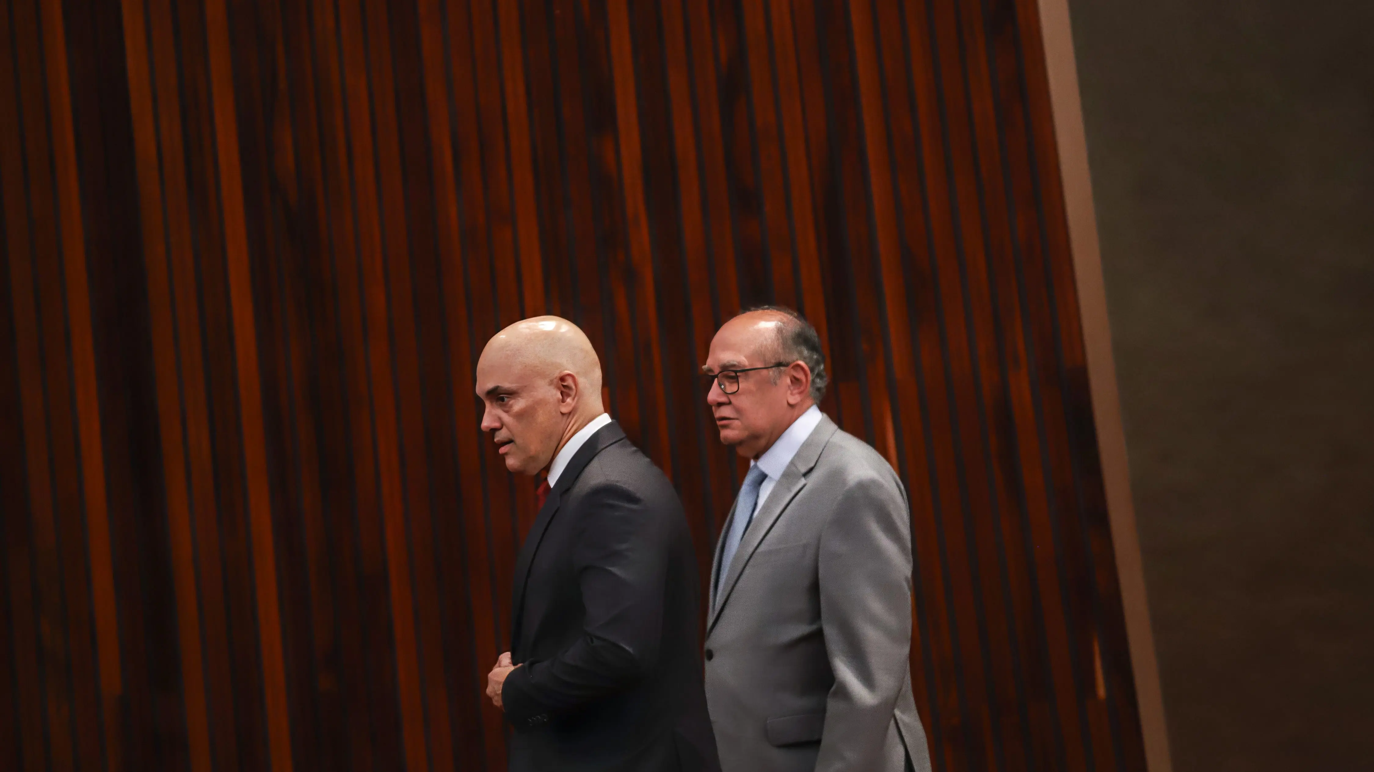 Ministros do STF Alexandre de Moraes e Gilmar Mendes | Foto: Antônio Cruz/Agência Brasil