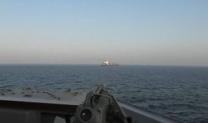 Desde o início do bloqueio, as forças norte-americanas ordenaram que 25 navios comerciais dessem meia-volta | Foto: Reprodução/ X
