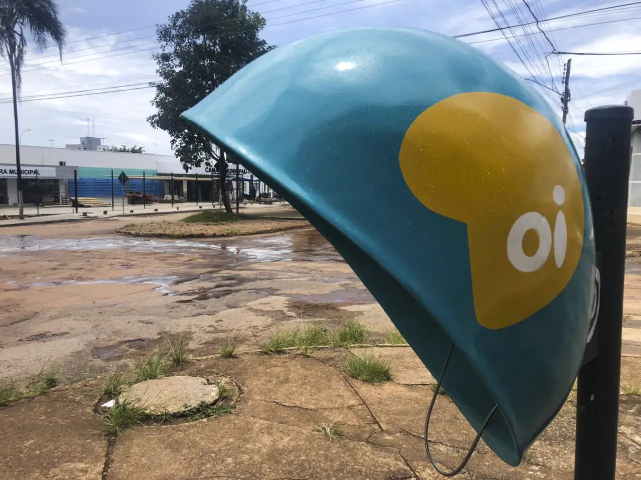 Telefone Orelhão da Oi