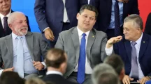 Alcolumbre discursa na posse de ministro de Lula e critica 'agressões' às instituições