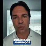 Alexandre Ramagem, durante vídeo nas redes sociais | Foto: Reprodução/X/@delegadoramagem