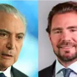O ex-presidente Michel Temer e o empresário preso, Daniel Vorcaro | Foto: Montagem sobre reprodução/Redes sociais