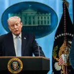 Em declaração na Casa Branca, depois do ataque, Trump afirmou que o responsável era ‘provavelmente um atirador solitário’ e definiu Allen como ‘uma pessoa muito doente’ | Foto: Divulgação/Casa Branca