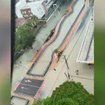 Vias de Belém alagadas pelas chuvas; PA; Pará
