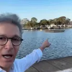Zema aponta para o Palácio do Alvorada: Lula gastou quase R$ 1 milhão com hotéis na Alemanha, diz ex-governador de Minas | Foto: Reprodução/X/RomeuZema