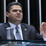 O presidente do Senado Federal, senador Davi Alcolumbre