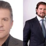 À esquerda, o pai Henrique Vorcaro; à direita, o filho Daniel Vorcaro