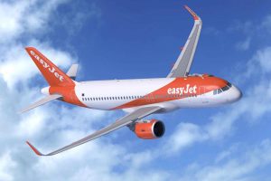 Aeronave da britânica easyJet, que pousou em Roma em vez de Londres | Foto: Divulgação/easyJet