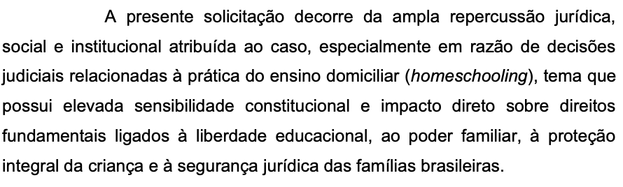Trecho do ofício protocolado pela senadora Damares Alves | Foto: Reprodução