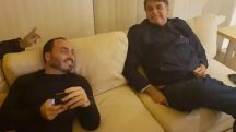 Carlos e Jair Bolsonaro