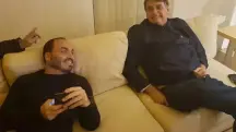 Carlos e Jair Bolsonaro